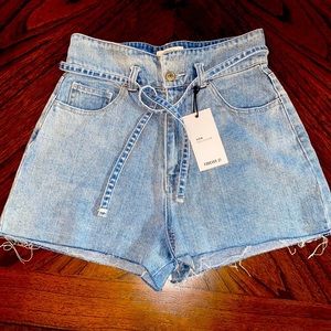 Forever 21 high waist denim shorts